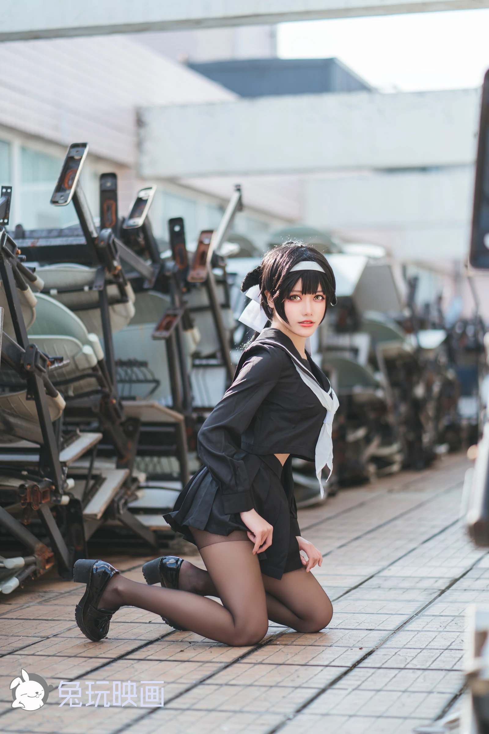 兔玩映画---JK制服-Vol.001-高雄爱宕-[49P-0.98GB]-21